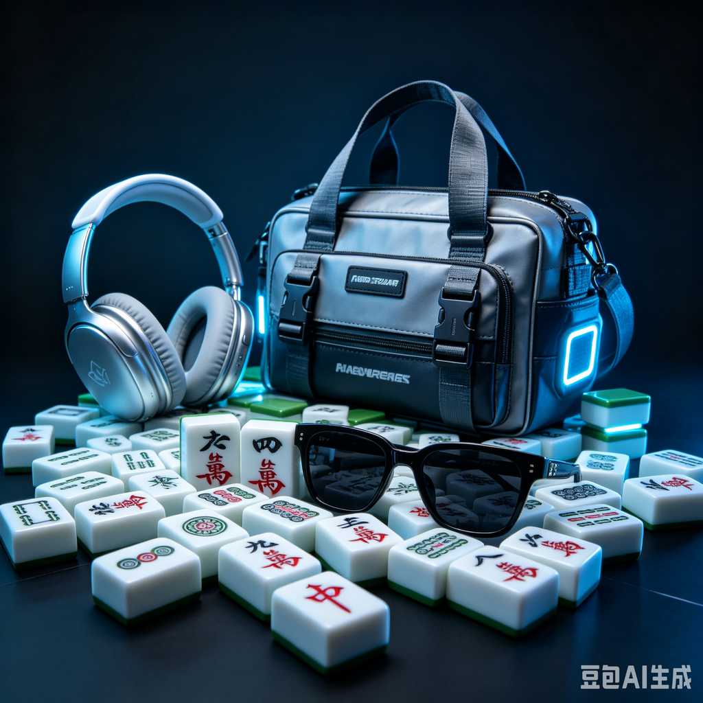 decorative text mahjong set