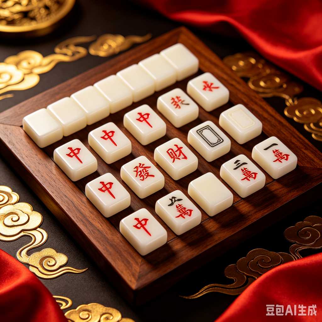thickened mahjong tiles